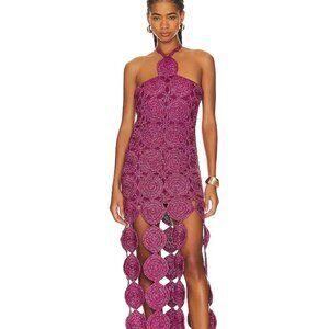 Simonmiller Beep Beep Dress in Magenta